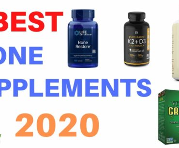 5 Best Bone Supplements 2020