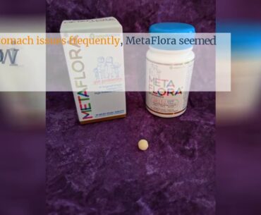 METAFLORA FOR GUT HEALTH Probiotic Supplements 30 Daily Time Release Pearls