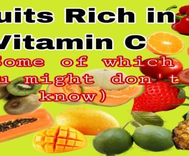 How To Avoid Diseases? - Discover Fruits Rich In Vitamin C