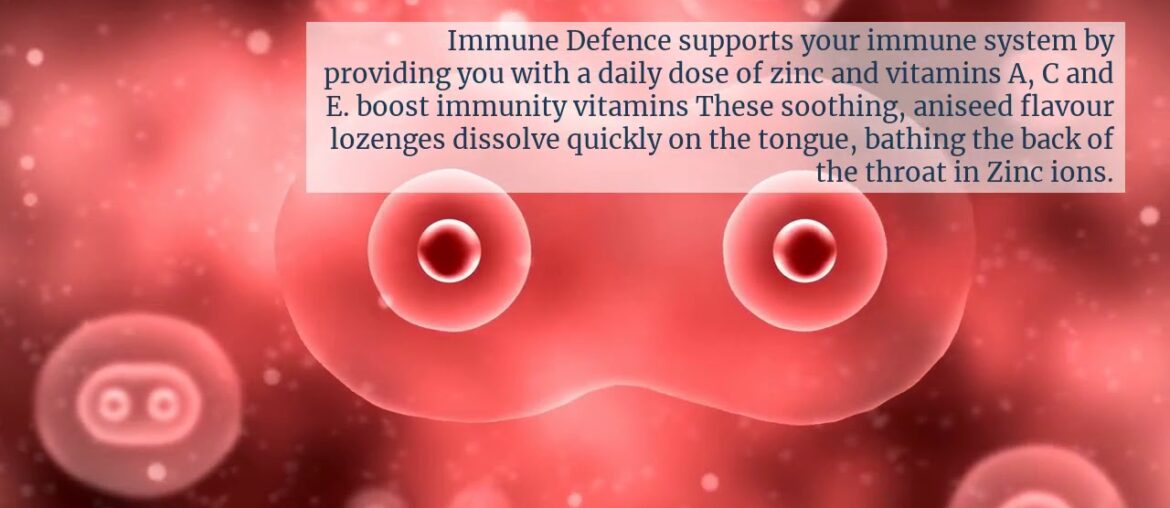 Immune Defence  - boost immunity vitamins