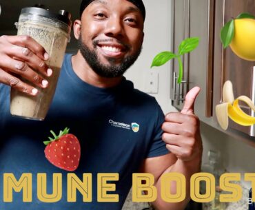 Coronavirus Virus Immune System Boost Smoothie #WithMe