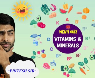 Micronutrients | Vitamins And Minerals Quiz | Vedantu Class 6 - 8 | Young Wonders | Menti Live 👩‍🏫