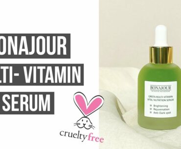 BONAJOUR Green Multi-Vitamin Vital Nutrition Serum | KOJA BEAUTY Cruelty-free Korean Skincare