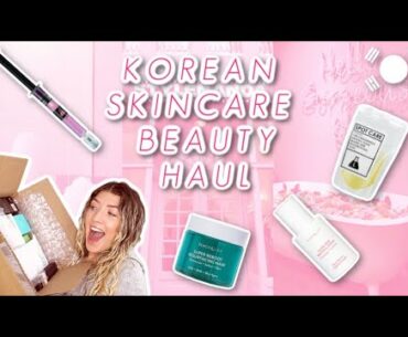 HUGE PEACH & LILY KOREAN BEAUTY/SKINCARE HAUL!