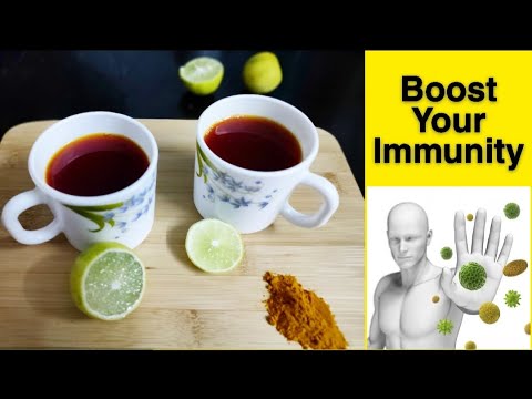 Turmeric Tea For Immunity | CORONAVIRUS: Immunity Booster Turmeric Tea