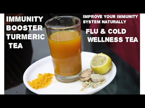 Coronavirus: Immunity Booster Turmeric Tea| Flu and Cold Wellness Tea - Immune Boosting Turmeric Tea