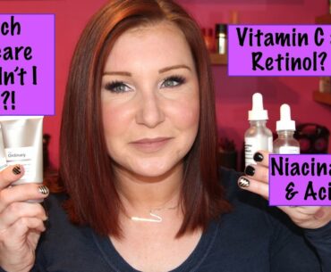 Vitamin C with Retinol? Niacinamide with AHA/BHA? The Ordinary Skincare...