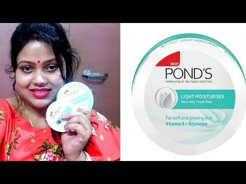 Pond's Light Moisturiser Vitamin E + Glycerine/Pond's Super light gel moisturiser  Hyaluronic acid..