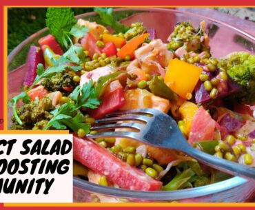 Immunity Boosting Salad Recipe for Dinner or Lunch | Weight Loss Diet for Vegetarians