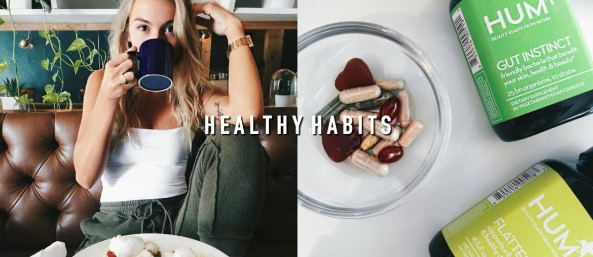 EASY HEALTHY HABITS TO START NOW + VITAMIN ROUTINE | Allegra Shaw