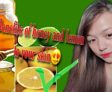 ORGANIC SKIN CARE(honey and lemon)