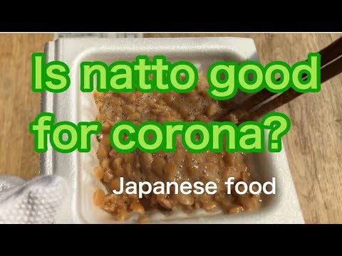 Japanese natto enhances immunity【coronavirus】