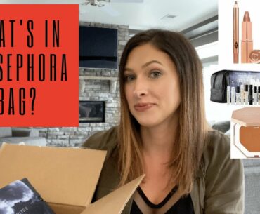 What's In My Sephora Bag? HUGE Sephora Haul with Fenty Beauty, Urban Decay, Benefit