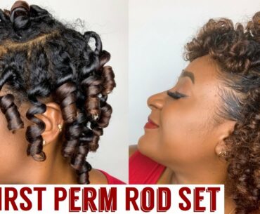 The FIRE RESULTS from my FIRST PERM ROD SET | bahamiancurlgurl