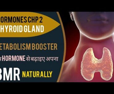 Thyroid Gland- Metabolism Booster |naturally BMR को बढ़ाने के लिए ये hormone की knowledge बहुत जरूरी