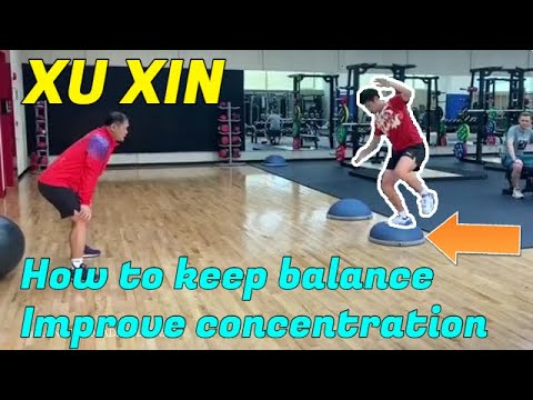 Xu Xin, Liu Shiwen | Exercise supplement, improve balance and concentration | Table Tennis Training
