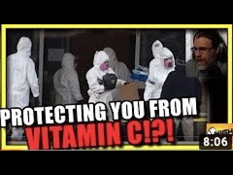 **MUST SEE**  FBI Raids Doctor in Full Hazmat Suits for VITAMIN C!!