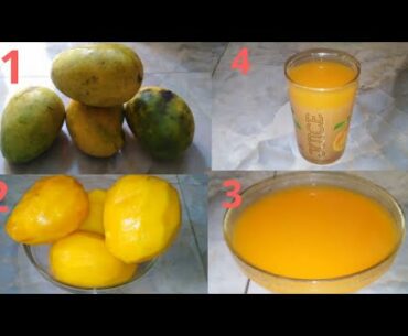 RAMADAN MANGO JUICE RECIPE | WITHOUT BLENDER | DO IT FOR IFTAR TIME | 2020