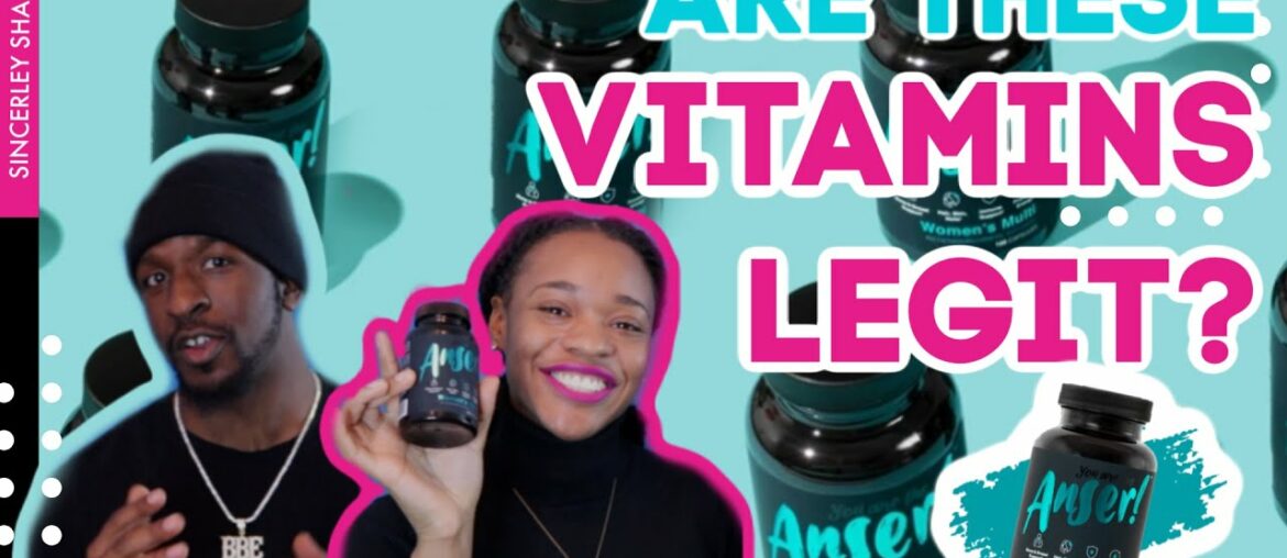 Tia Mowry ANSER VITAMIN Review (NOT SPONSORED)
