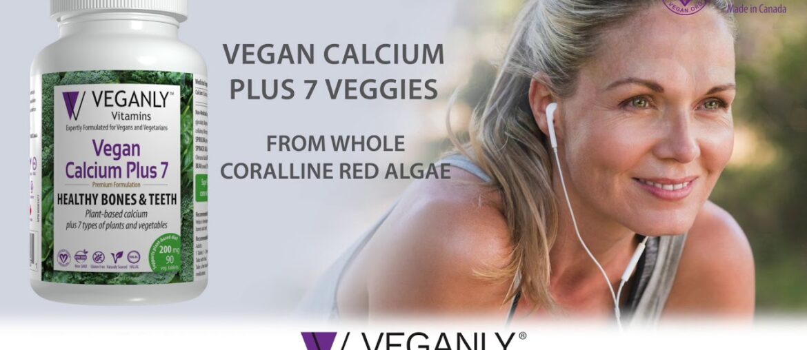 Vegan Calcium Plus 7 by VEGANLY Vitamins Video2020