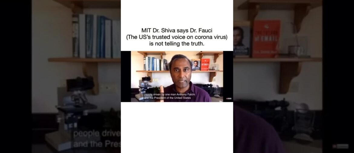 Dr. Shiva call out CDC Dr. Anthony Fauci for not educating America during Coronavirus Pandemic