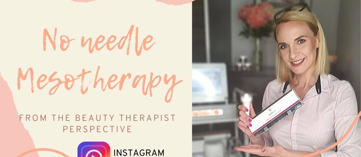 No needle mesotherapy at the professional beauty studio-how to pump your skin with VITAMIN COCKTAILS