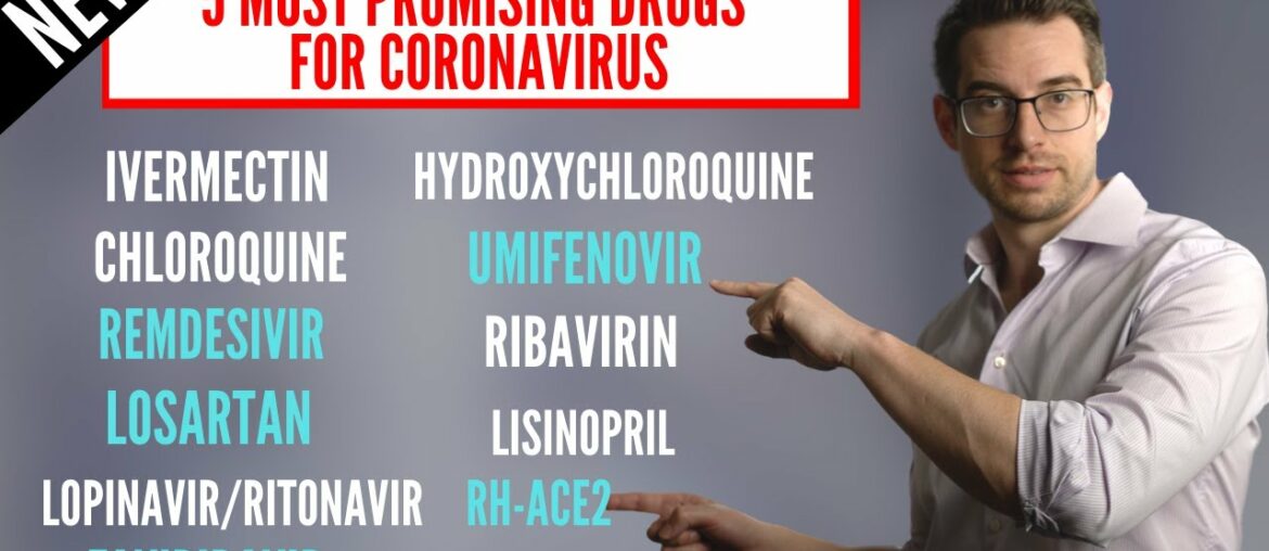 Coronavirus : Top 5 Most PROMISING drugs for COVID-19 | Lung Doctor's Insight