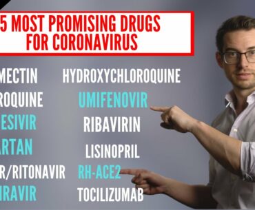 Coronavirus : Top 5 Most PROMISING drugs for COVID-19 | Lung Doctor's Insight