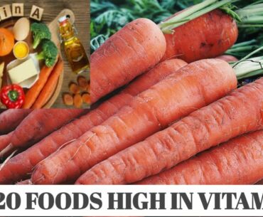 TOP 20FOODS RICH IN VITAMIN A/vitamin A foods/foods high in vitamin A/Top 20 vitamin A fruits