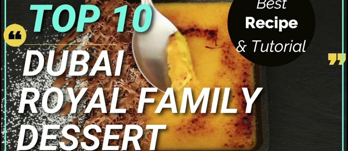 Saffron Creme Brulee | Boost Immune System | Fight Covid-19 | Best Dessert | Best Recipe | Kunafa