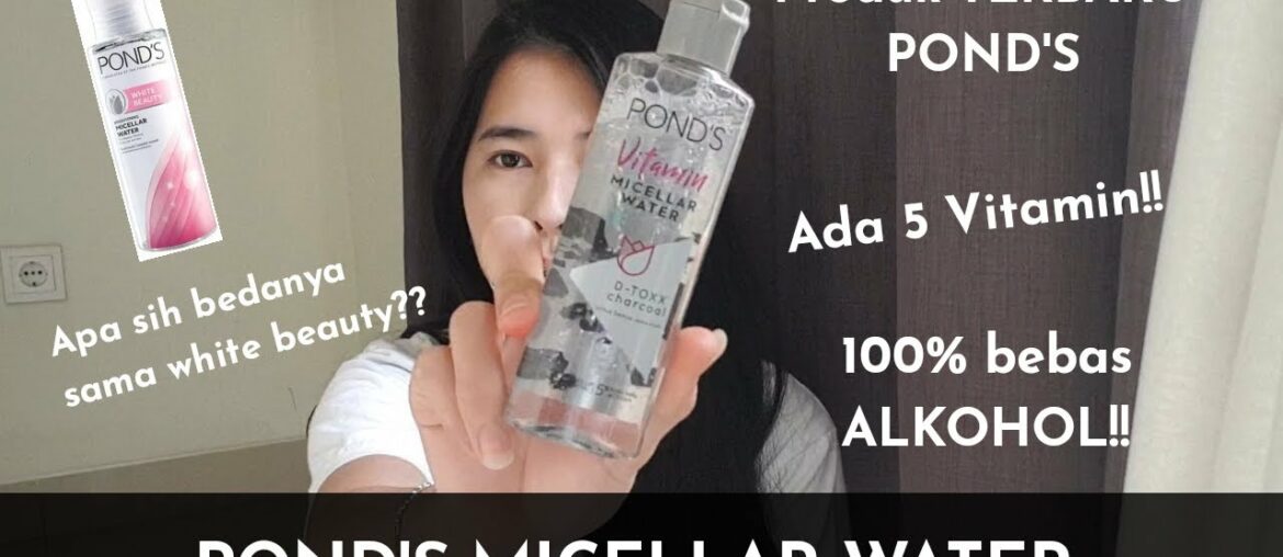 Review Ponds Vitamin Micellar Water vs Pond's White Beauty Micellar Water | helenlim