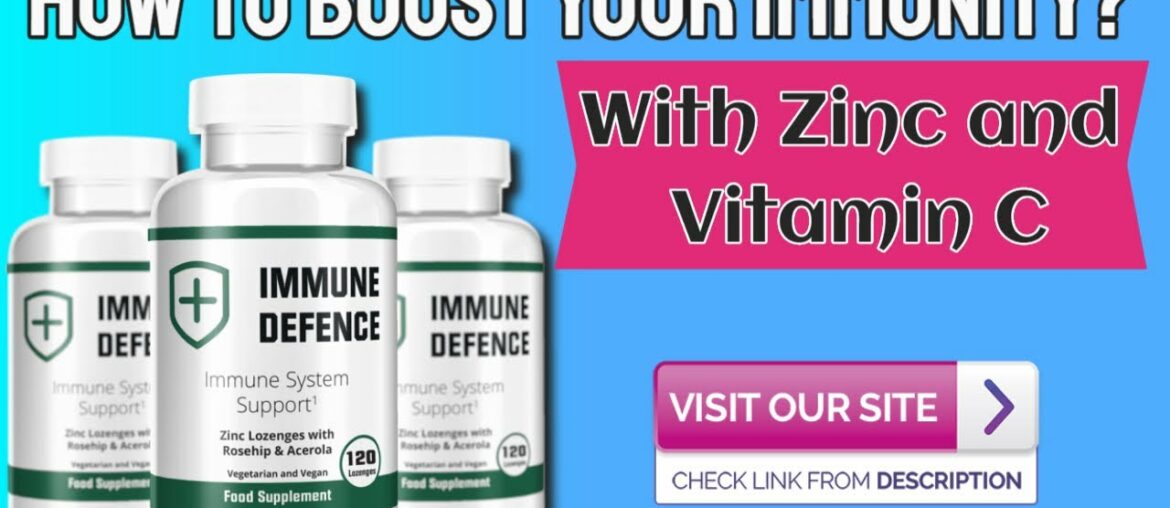 Zinc Lozenges With Rosehip And Acerola Supplements To Boost Immunity