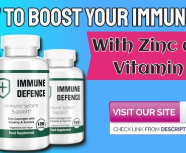 Zinc Lozenges With Rosehip And Acerola Supplements To Boost Immunity