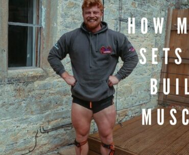 How Many Sets Should You Do To Gain Muscle