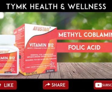 Vitamin B12  Capsules | Tymk Health & Wellness | Now By From Description|Call Now and Order