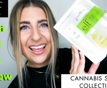 ELF Skin Hit Kit Hemp Beauty Product Review (Cannabis Satvia ELF Collection)