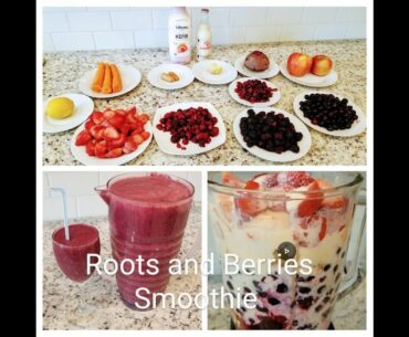 Powerful Detox / Immune Booster Smoothie - Made from Roots & Fruits