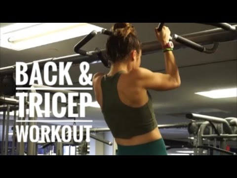 Back & Tricep Workout | Vitamin Shoppe Shopping Spree