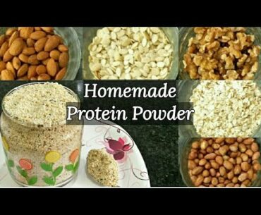 Homemade Protein Powder | प्रोटीन पाउडर | How to Make Protein Powder at Home