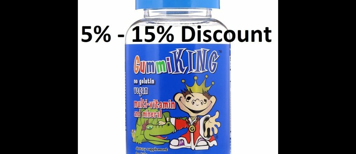 Discount - GummiKing, Multi-Vitamin & Mineral, For Kids, 60 Gummies Review