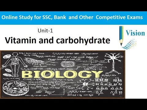 1. Nutrition (Food) Vitamin and Carbohydrate(Important for EXAM only)  विटामिन और कार्बोहाइड्रेट