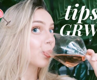 TIPSY GRWM | chatty makeup "tutorial"