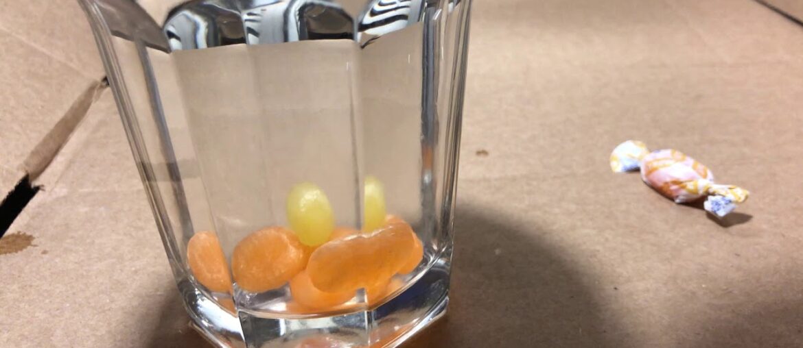 When Vitamin C Supplement Drops Meet Water--Time-Lapse