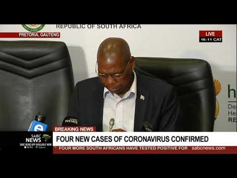 Coronavirus | Four more South Africans test positive to COVID-19