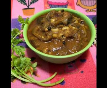 Karamani kozhambu / Black eyed peas curry