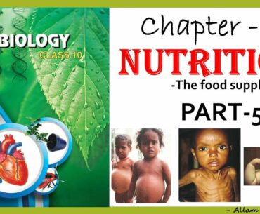 Nutrition-The food supply system, 10th Biology, Part-5