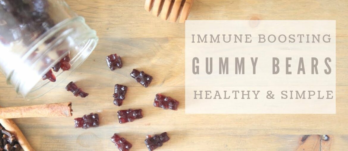 Homemade Immune Boosting Gummy Bears