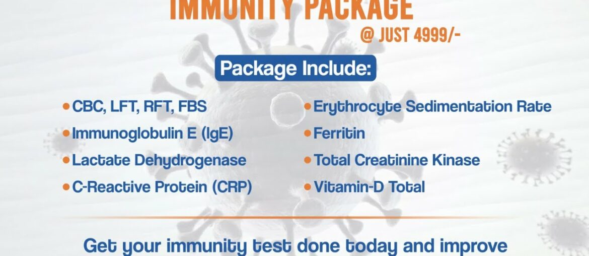 Immunity Health Package at SG Shalby Hospitals, Ahmedabad