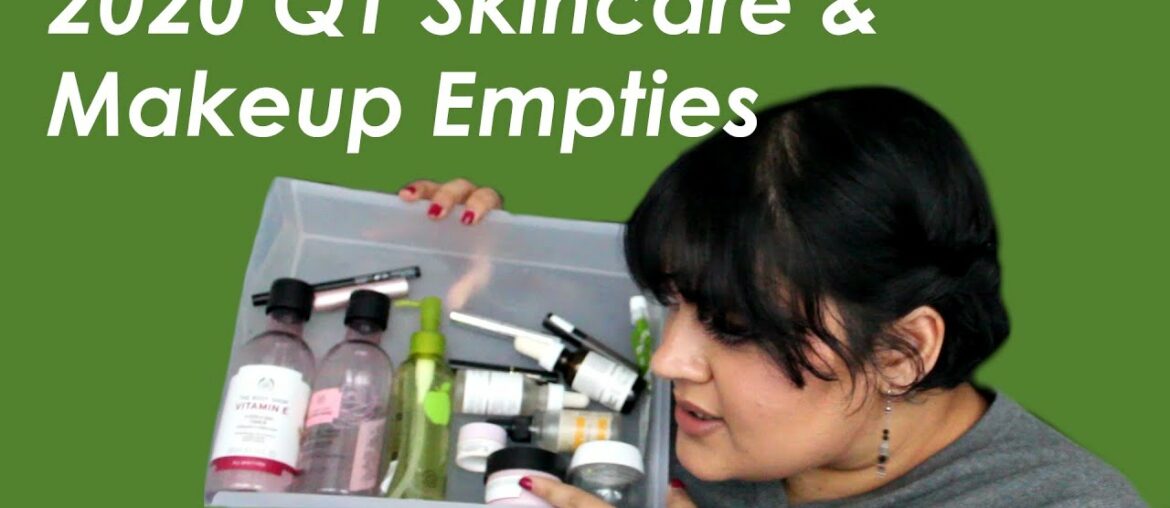 Makeup and Skincare Empties (and mini reviews!) // Spring 2020