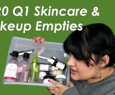 Makeup and Skincare Empties (and mini reviews!) // Spring 2020